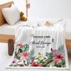 Blanket Flower European Vintage Blanket Lamb Fleece Crystal Fleece Blanket Blanket Universal In All Seasons