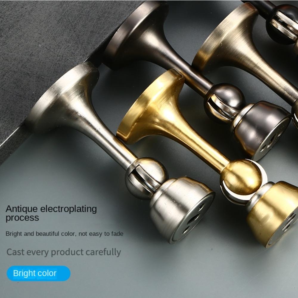 Fixed Magnetic Door Stopper Easy Installation Door Stop Bumper Practical Door Suction  Wall