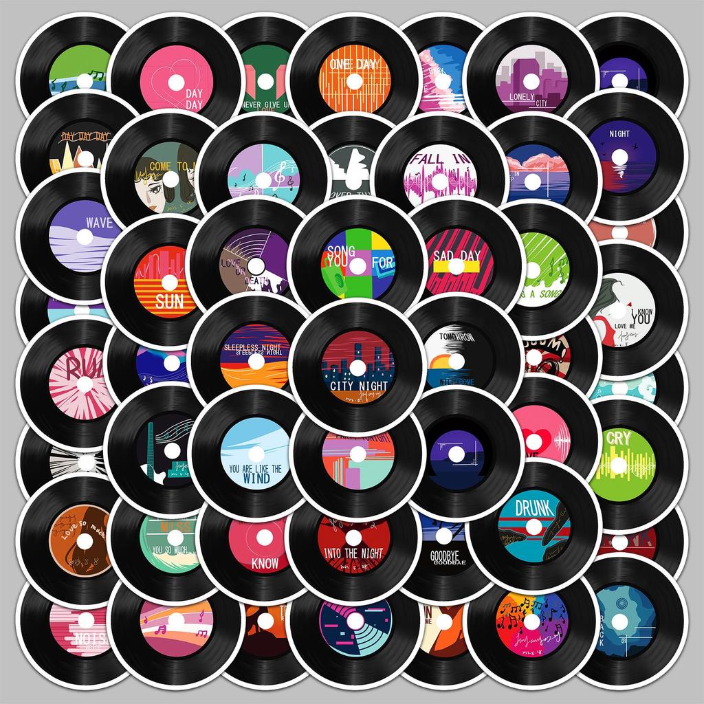 50 Cute Hand-Drawn Cartoon Graffiti Stickers for Notebook, Journal, and Phone Decoration