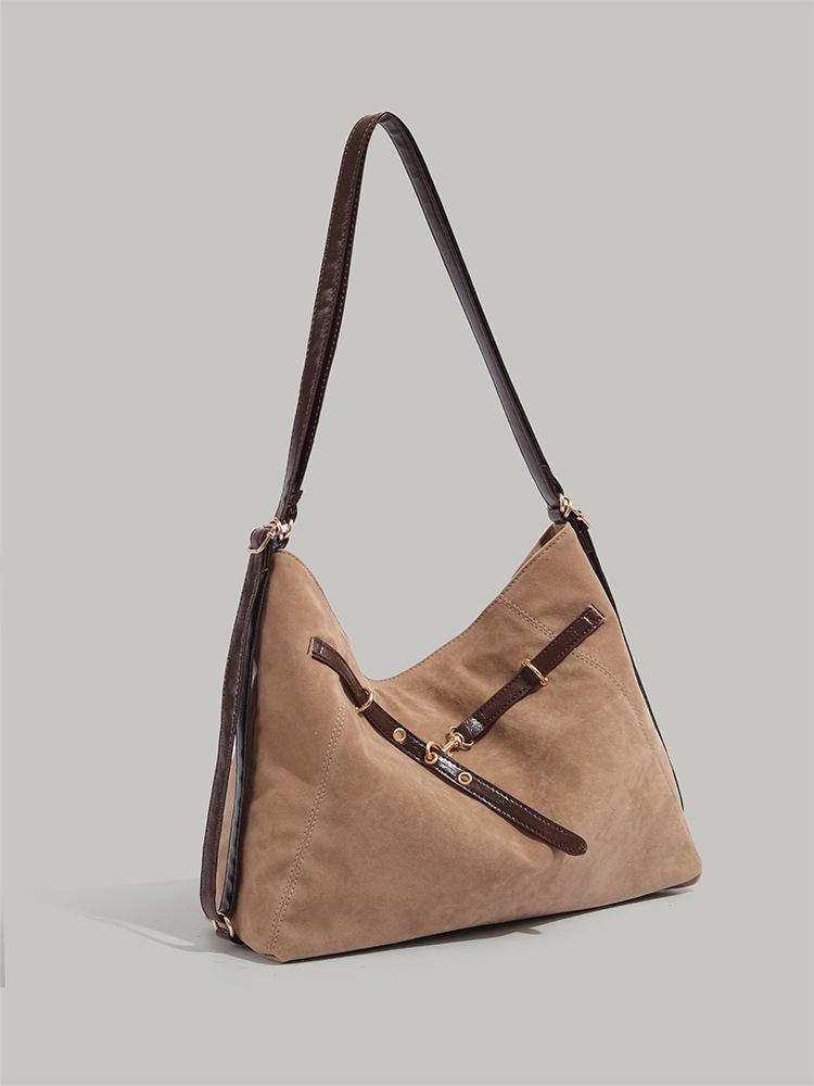 

Bag Women s 2025 New Variety Back Fat Tote Bag Large Capacity Commuter Shoulder Bag Maillard Retro Backpack хаки