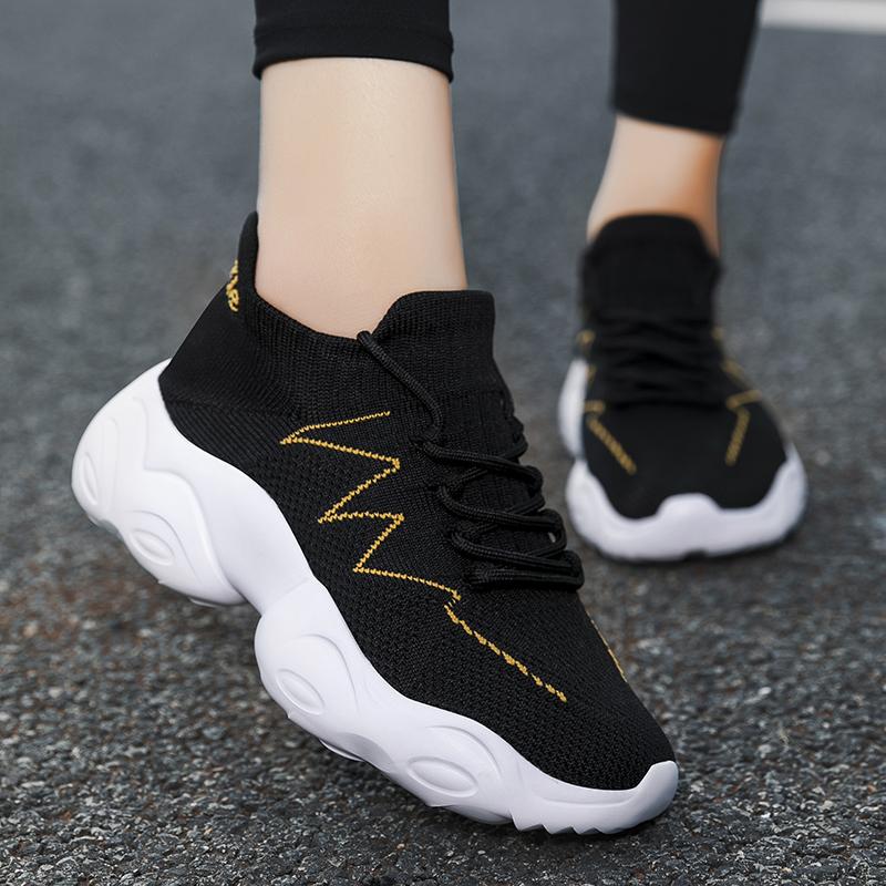 Unisex Sports Shoes Trendy Lace Up Mesh Anti Slip Casual Shoes  Summer Lightweight  Rebound  Breathable Odor Proof Men's Shoes