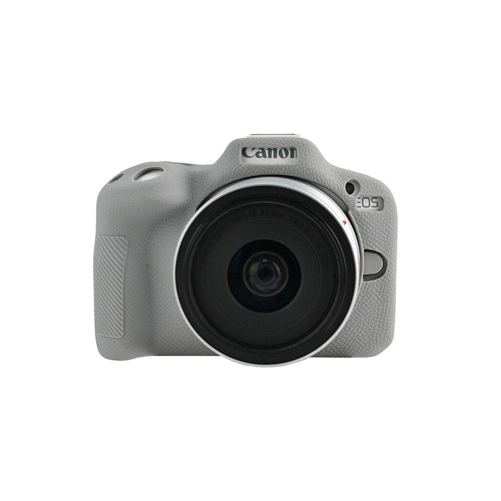 R50 Weiche Gummi Silikonhülle Für Canon EOS R50 Armor Gehäuseabdeckung Skin Rückseitenschutz