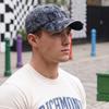 Washed old denim baseball cap men's and women's retro embroidered cap sunshade sunscreen casual versatile hat