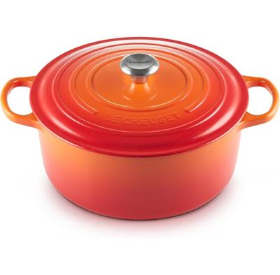 Cast Iron Roaster Le Creuset Signature Round 30 Cm Oven Red (21177300902430)