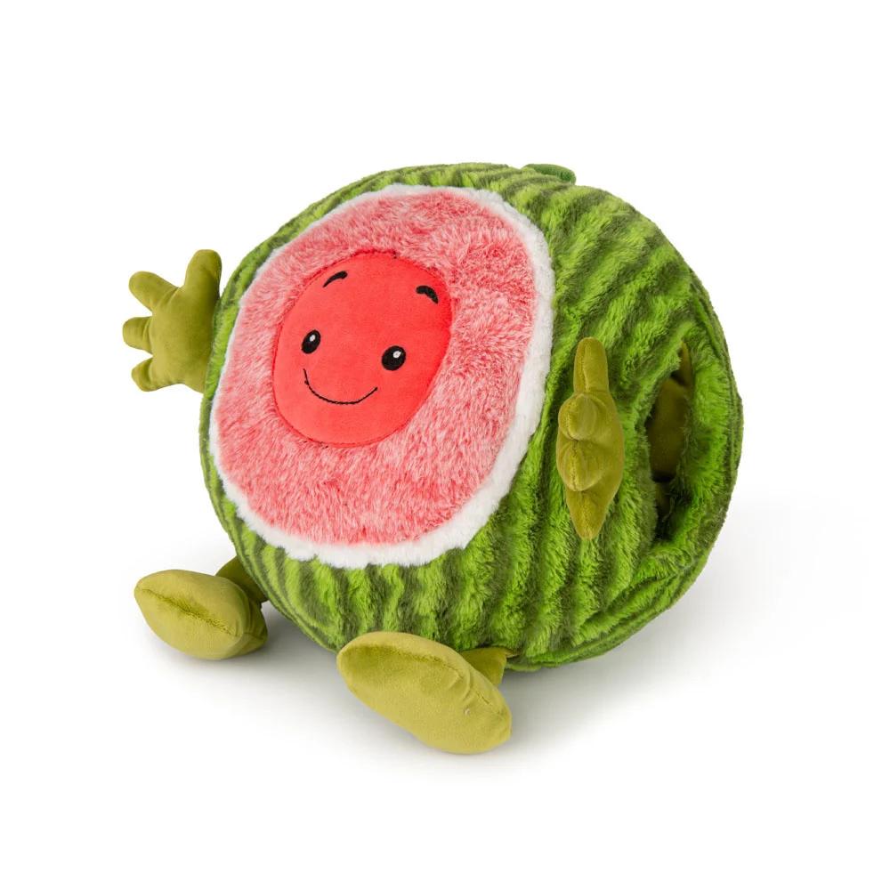 Wassermelonen-Kissen und Plüsch-Handwärmer Cozy Noxxiez HW753