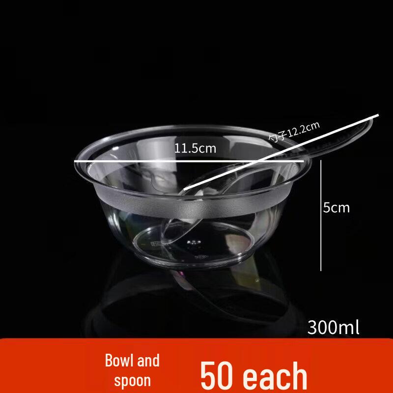 Yingtang Disposable Crystal Tableware Set (Bowls & Spoons)