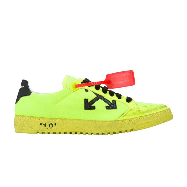 

Off-White 2.0 Fluo Yellow Men Sneakers Black OMIA042F19D680376210 39