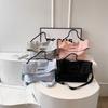 Casual Large-Capacity Foldable Messenger Bag Women'S Senior Sense Versatile Student Class Commute Shoulder Tote Bag
