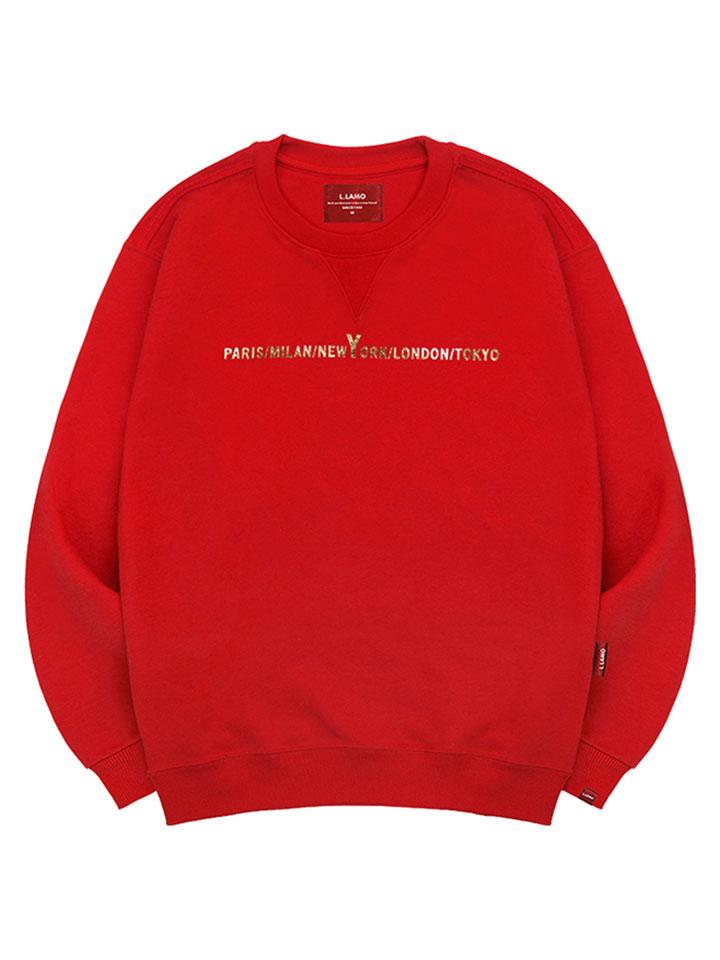 Ellamo Gold City Sweatshirt Unisex Big Size S~4Xl (A Type)
