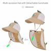 Sun Protection Kids Whistle Sunscreen Hat Extended Shawl Summer Sunshade Hat  Boys and Girls