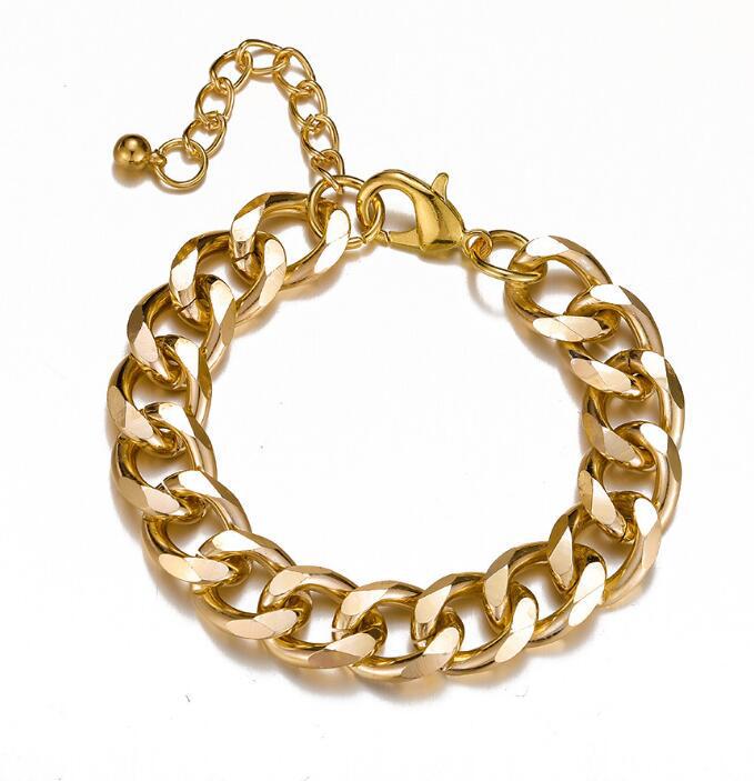 

Модное европейское и американское ретро-ожерелье с толстой цепью