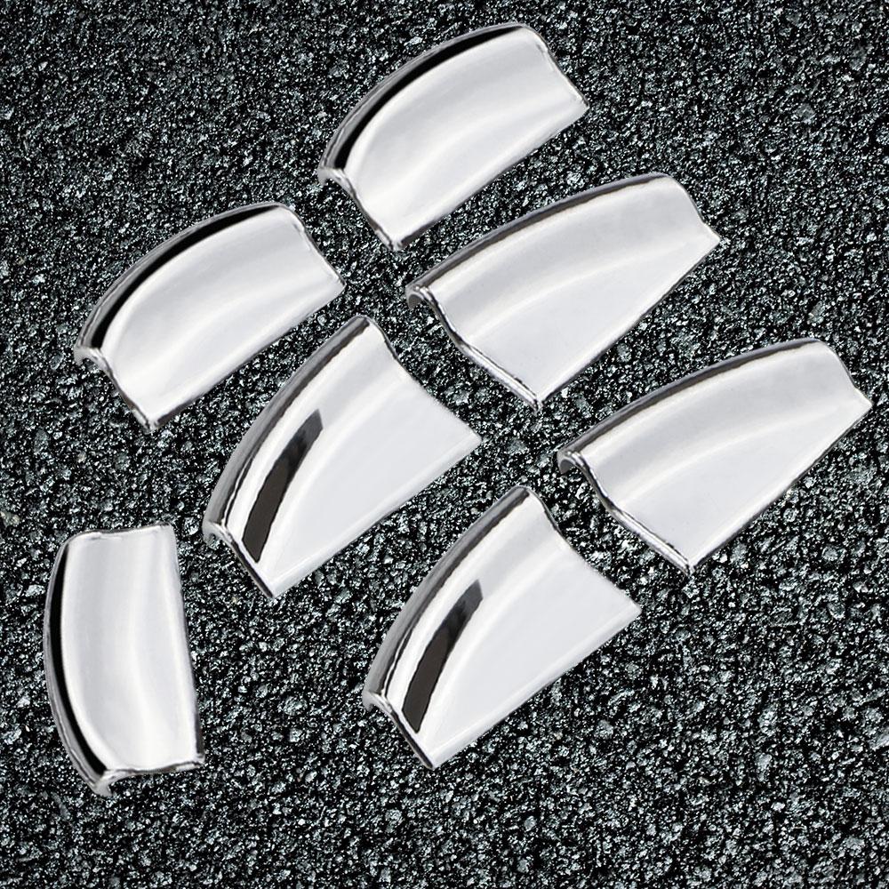 Car Window Lift Button Trim Stickers for Tesla Model X Model S 7Pcs ABS Chrome Trim Cover Car Styling Interior Accessories