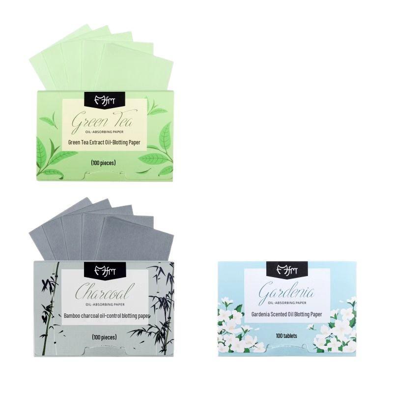 Fragranced Portable Oil Blotting Papers for Women & Men - Spring/Summer Facial Oil Control & Refreshing Cleanse