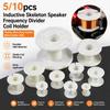 5/10Pcs Round Bobbin Bobbin Wire Coil Frame for Speaker Frequency Divider