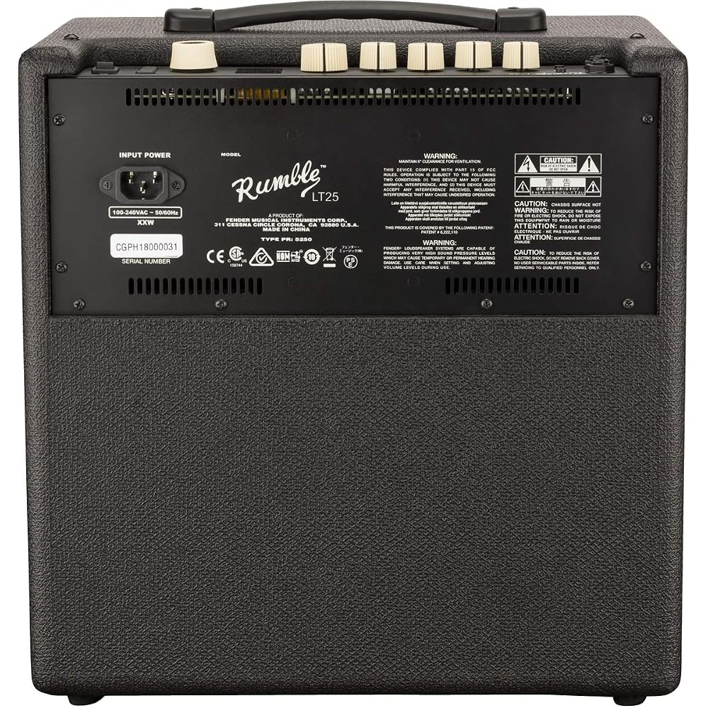 Fender Rumble™ LT25W Digital Bass Amp