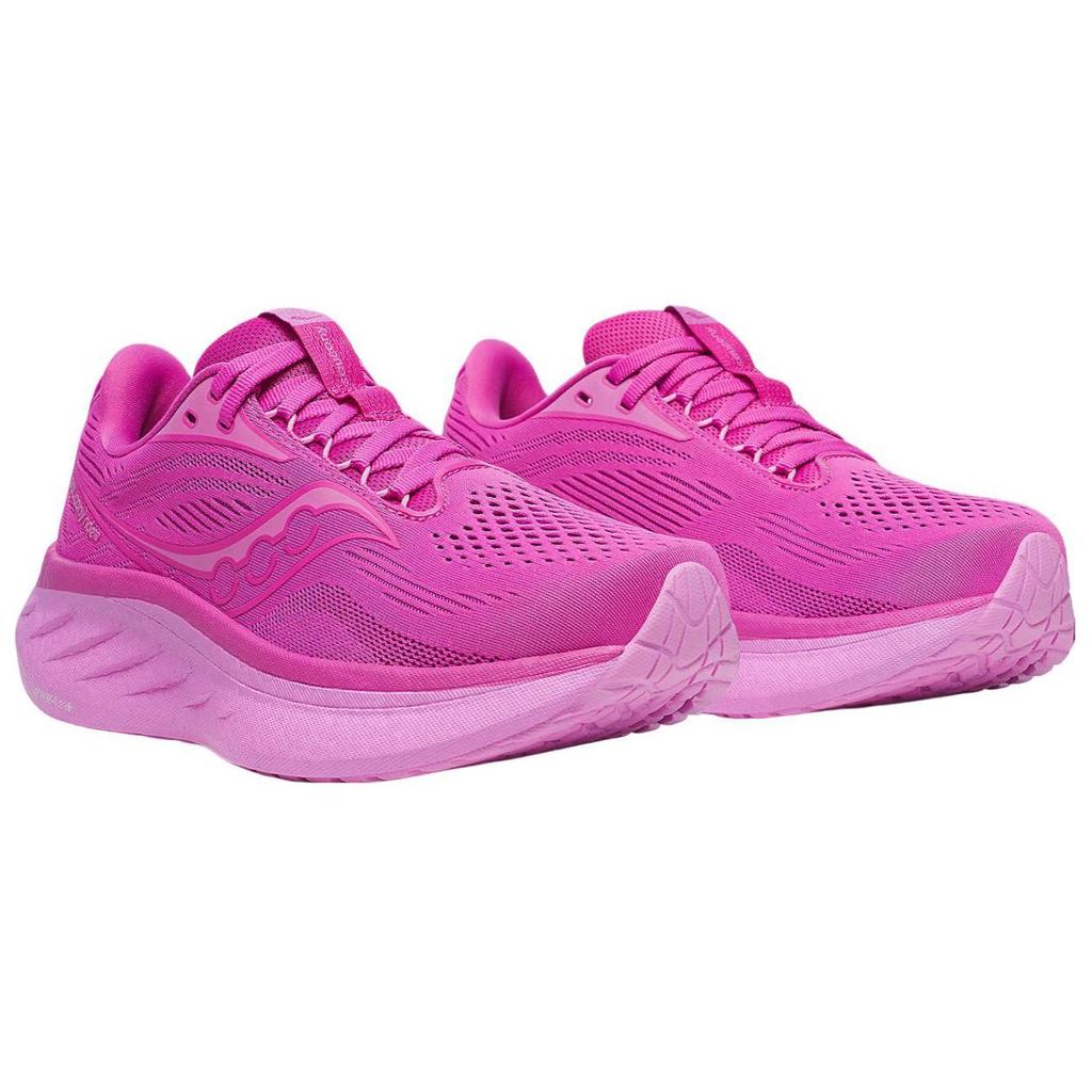 SAUCONY Ride 18 Fuchsia Tulip Dames Sneakers Rosa S11000-162