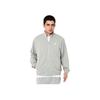 Nike Einfarbige Stehkragen-Reißverschluss-Freizeitjacke mit langen Ärmeln für Herrenjacken Grau FQ3427-063