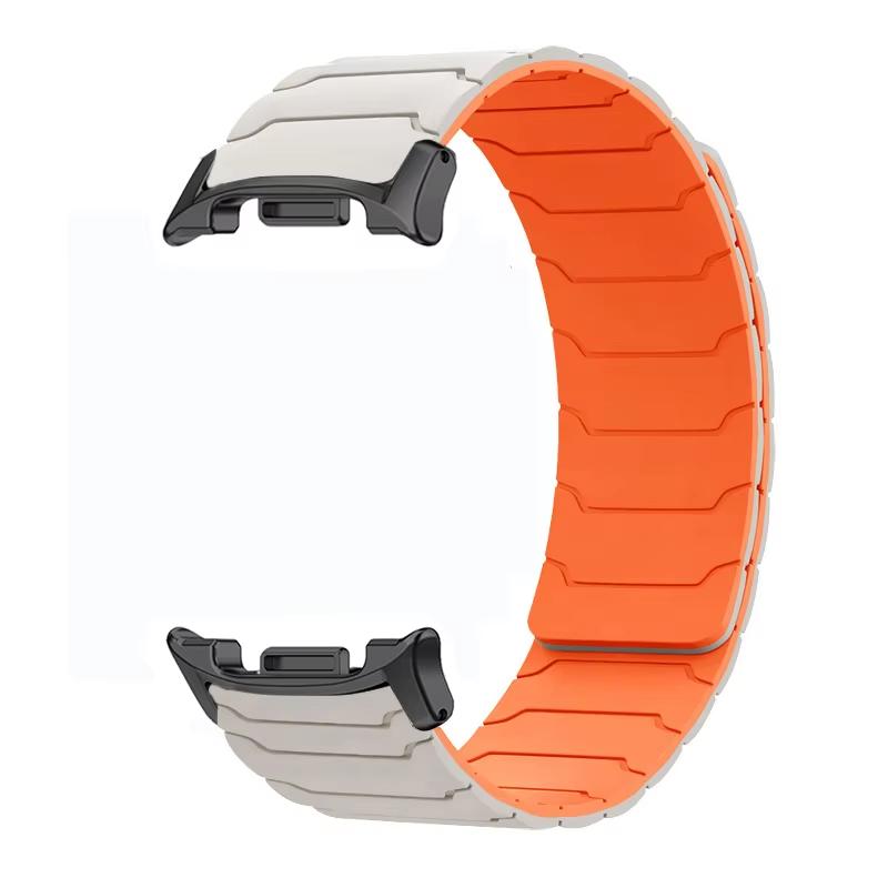 Silicone Strap for Samsung Galaxy Watch 8 40mm 44mm 8 Classic 46mm Sports Magnetic Bracelet Galaxy Watch Ultra 2026 47mm Correa