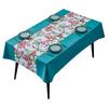 Flowers Like Brocade Pvc Tablecloth Waterproof, Oil-Proof And Anti-Scalding Coffee Table Cloth Tablecloth Yarn Fabric
