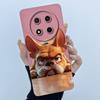 For Honor Magic 7 Lite Case Cute Cartoon Liquid Silicone Camera Lens Protector Phone Cases For Honor Magic7 Lite 5G Back Cover