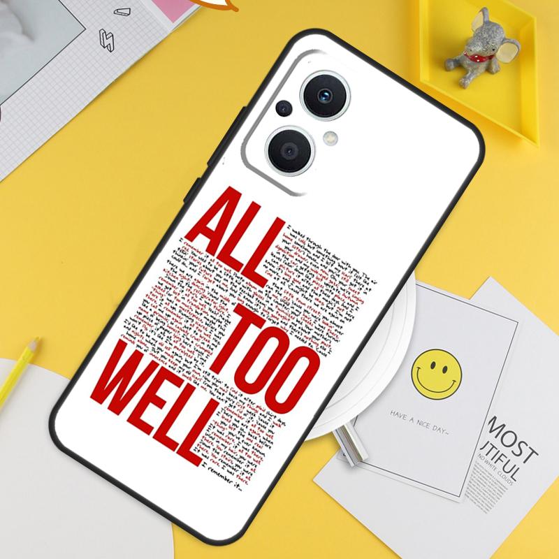 Tüm Acılarına Rağmen Şarkı Sözleri OPPO Reno 12F 14F 13F 11F 10 11 12 13 14 Pro 7 8 Lite 8T OPPO Find X6 X5 X8 X9 Pro Kılıfı İçin
