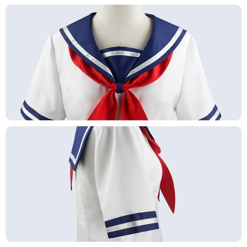 Yandere Simulator Cosplay Costume Yandere-Chan Aishi Ayano Jk Uniform School Uniform Academy Style Cosplay Outfit