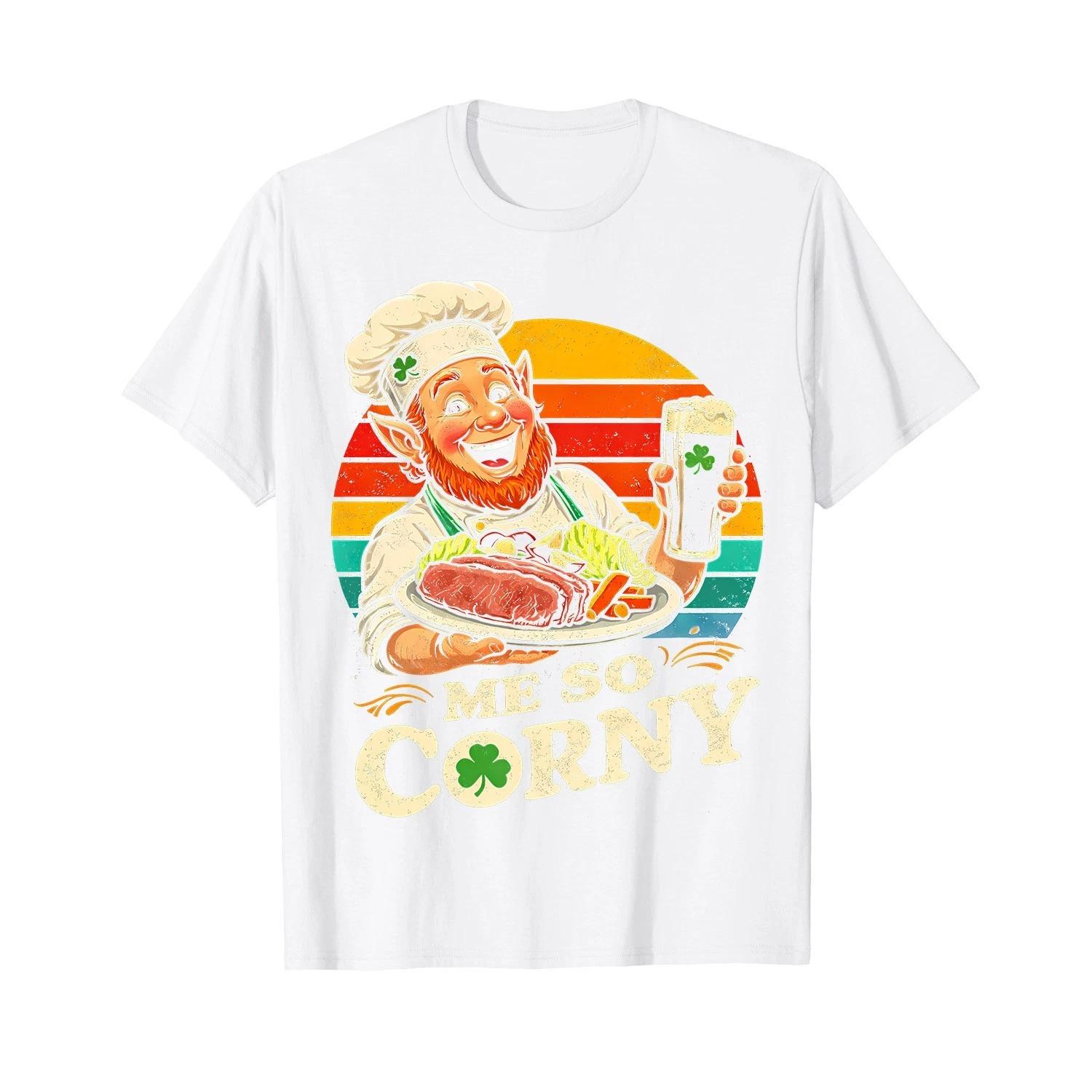 Me So Corny Beer Corned Beef And Cabbage St Patrick_s Day T-Shirt 4XL