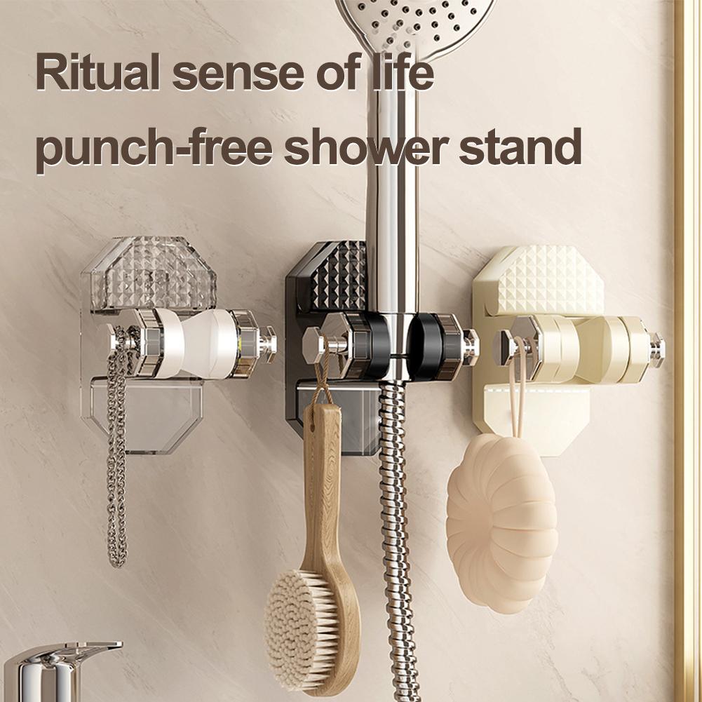 Wall Mounted Handheld Sprayer Shower Head Holder Adjustable Height Suction Cup Bathroom Accessories Chuveiro Banheiro