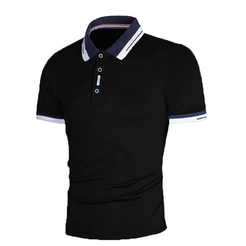 Summer New Crocodile Polo T-shirt Men's Sports Fashion Short-sleeved Loose Breathable Casual T-shirt Yasheng