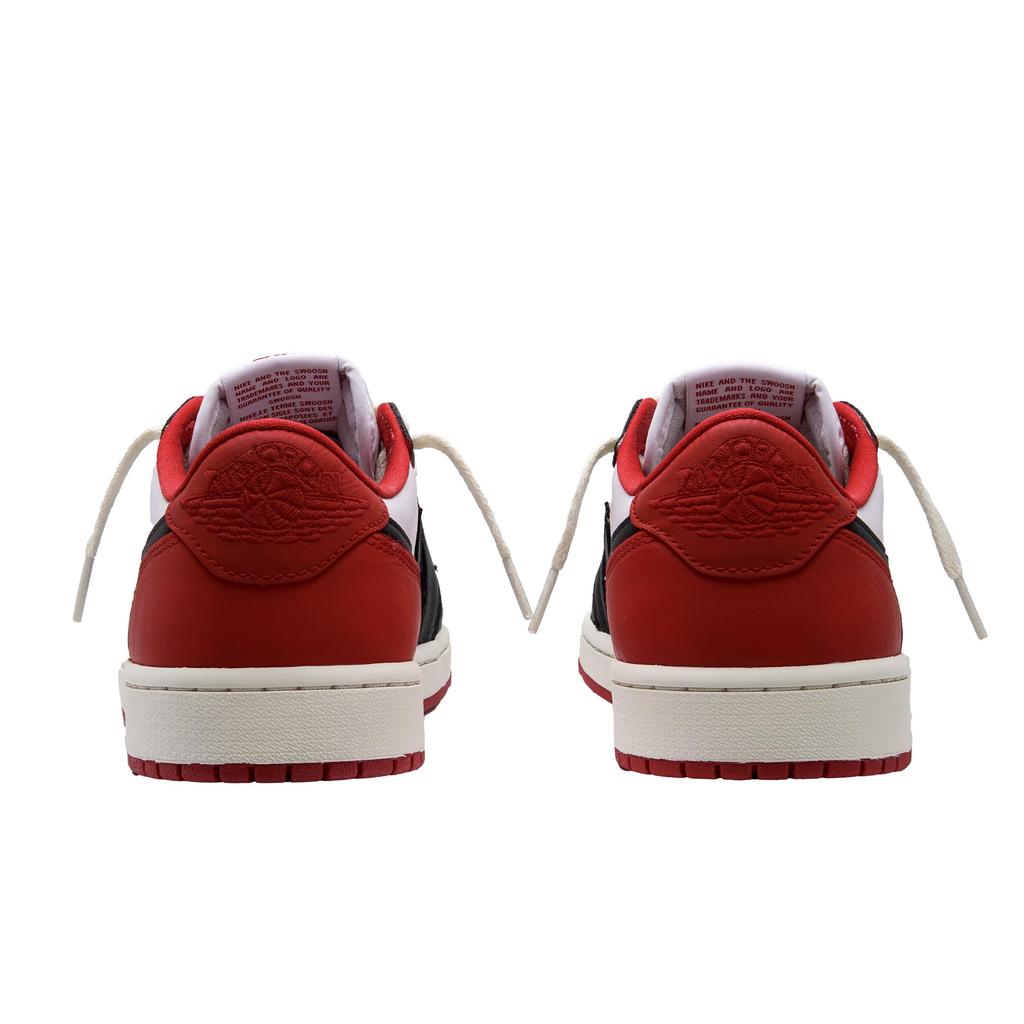Jordan Air Jordan 1 Slip Resistant Low top Vintage Basketball Shoes Unisex Red CZ0790-161(Team734-)