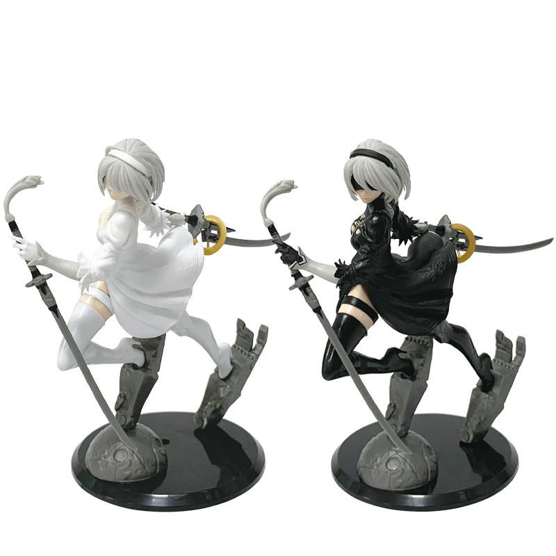 Nier Automata 2b Pvc Action Figure With Assembly For Collection Display