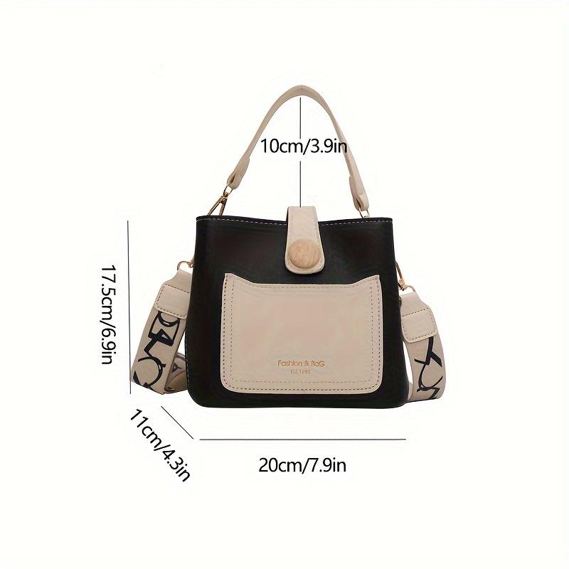 Mini Fashion Umhängetasche, Trendige Schulter-Bucket-Bag, Damen Freizeit Handtasche & Geldbörse