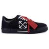 Off-White New Low Vulcanized Black White 2023 Men Sneakers OMIA293S24FAB001-1001