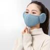 Windproof face mask warm mask with thickened fleece ear protection shake grain fleece for cycling and cold protection