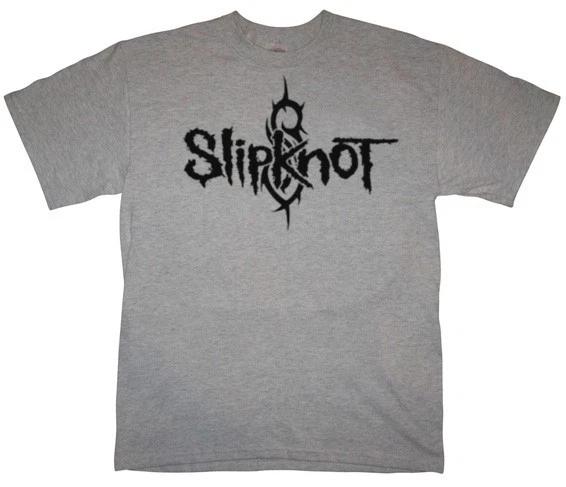 Футболка с логотипом хэви-метал группы SLIPKNOT S