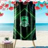 Fc Krasnodar Print Beach Towel, Large Soft Quick Dry Towel for Beach Camping Swimming