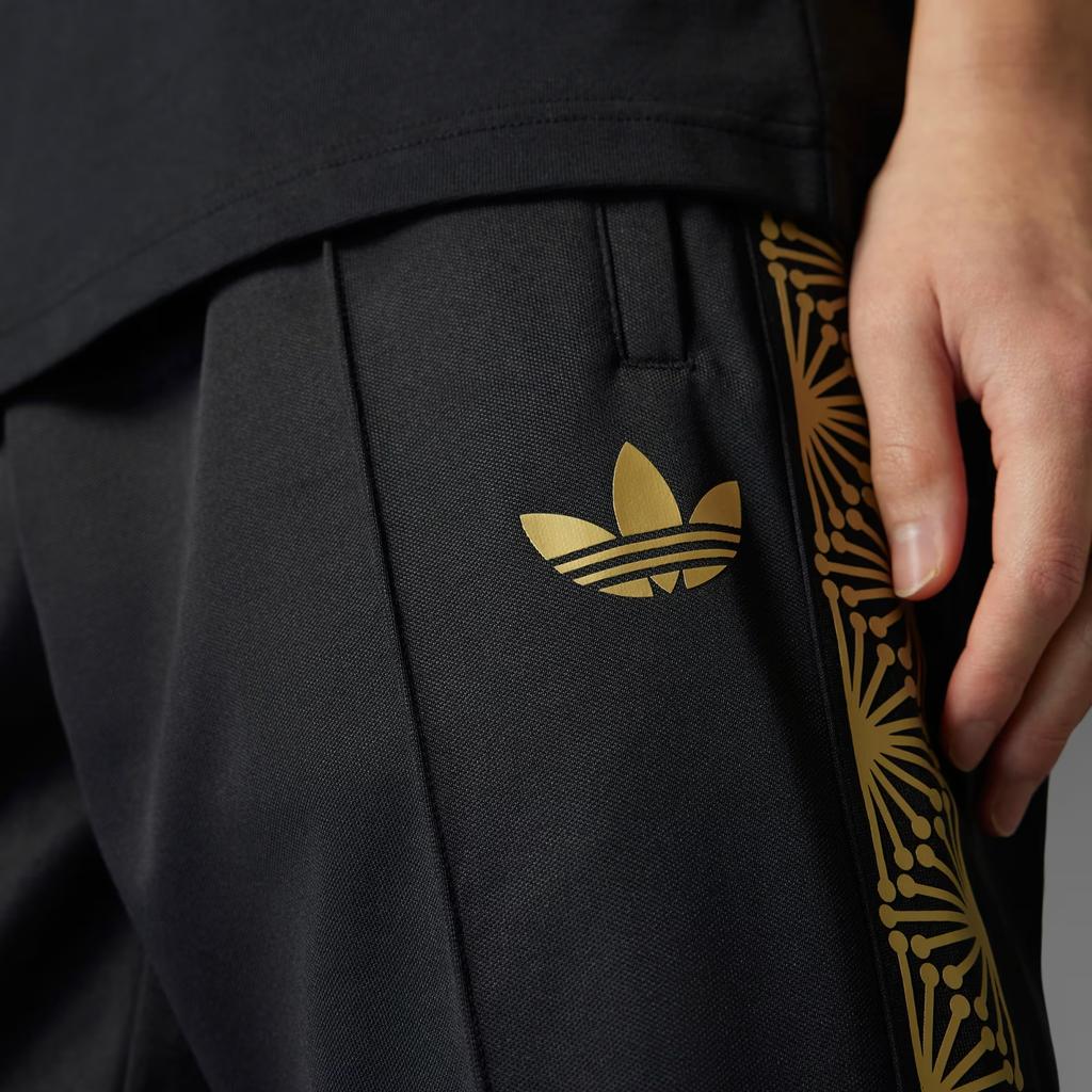 adidas Mexico Gold Track Pants Black Men Streetwear JE5337