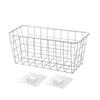 Kitchen Storage Rack Bathroom Seasoning Punch-free Office Dormitory Storage Basket Bathroom Wall-mounted Rack Hanging Basket