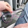 New Big Frame Sunglasses Trendy Unisex Large Glasses for Driving and Fashion
