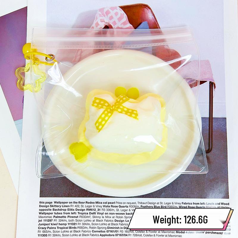 Slow Rebound Silicone Squeeze Toy with Bell