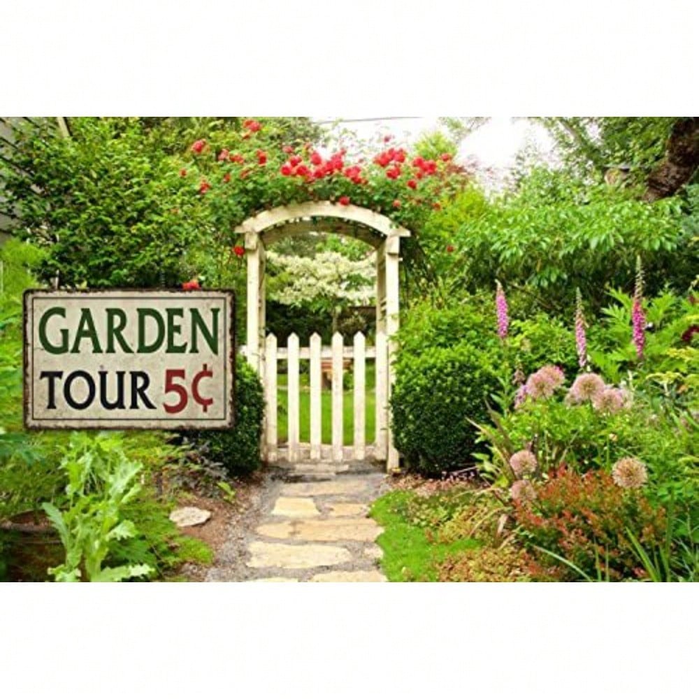 Vintage Retro Metal Tin Sign Outdoor Garden Patio Home Wall Decor