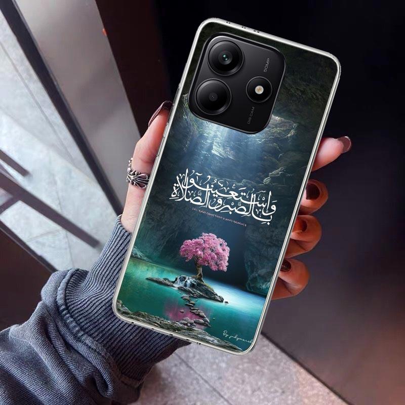Arabic Quran Islamic muslim Quotes Allah Phone Case For Xiaomi Redmi Note 15 14 14S 13 12S 12 Pro Plus 11S 11 10S 10 4G Cover 11