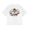 One Piece Portgas D Ace TShirt Men Women Vintage Nautical 100 Cotton Anime Graphic Tee Trendy Streetwear Loose Fit Top