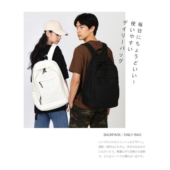 [HiT COLLECTION] Women's Backpack, 20L, School Backpack, Women's, Waterproof, Lightweight, 14 Inch PC Storage, Large Capacity, Cute, Casual,