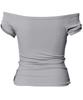 Peulleeoeob Draped Top (Fl-130_Gray)
