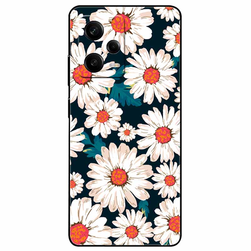 For Redmi Note 12 Pro 5G Case Note12 Covers TPU Black Silicone Starry Cover for Xiaomi Redmi Note 12 Pro+ 5G Plus Cartoon Soft