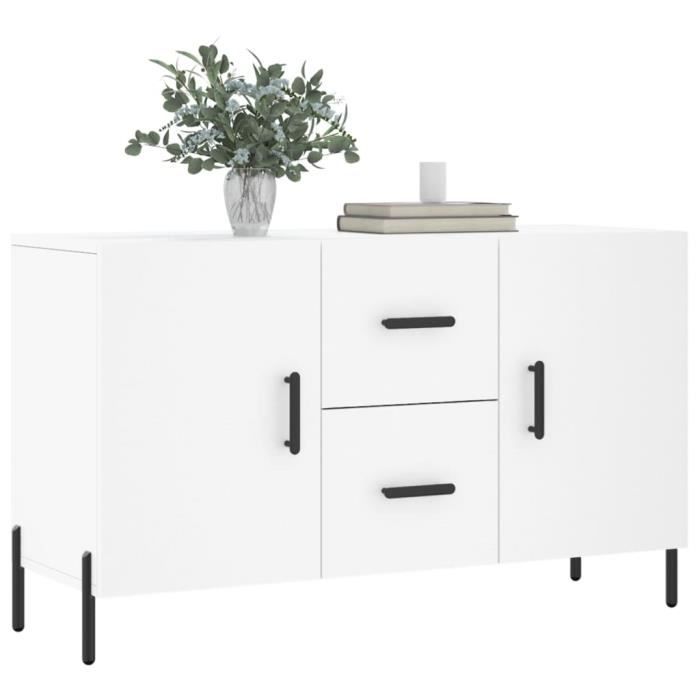 VidaXL Buffet White 100x36x60 Cm Engineered Wood 828180