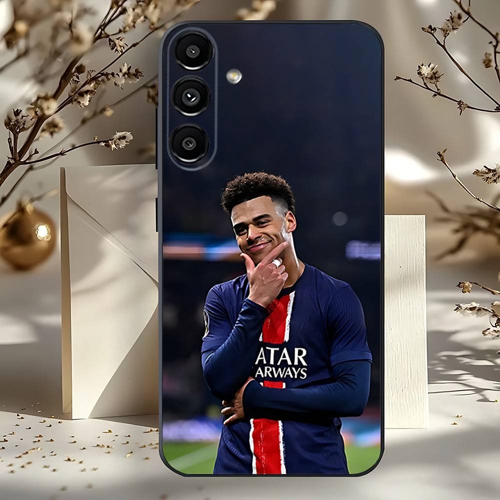 Football D-Desire D-Doues For Samsung Galaxy A73,31,32,72,41,53,52,71,22,5G,Note,J7,8,9 Soft Black Phone Case