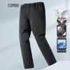 Kangbo Men's Business Casual Goose Down Warm Pants