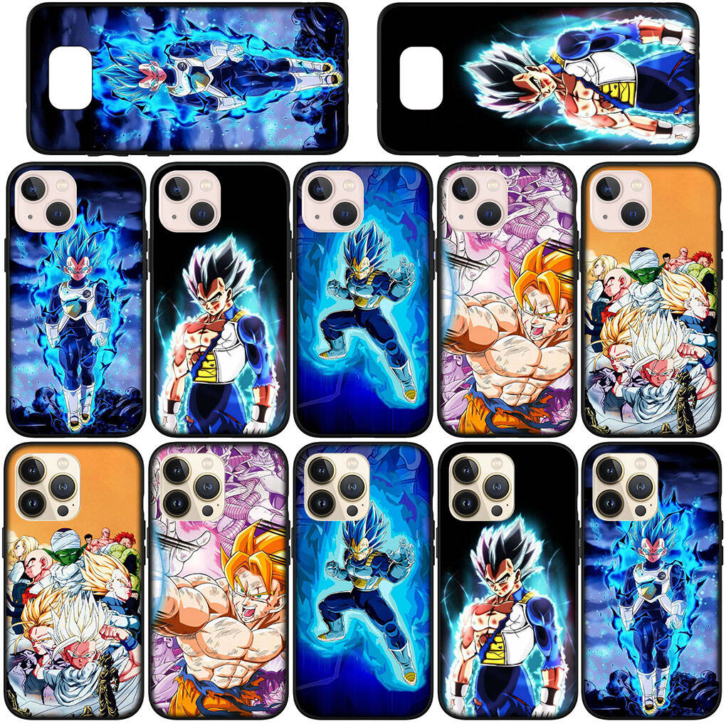 Phone Case for iPhone 17 15 16 Plus Redmi Note 14 12 11 13 Pro Max Huawei P30 P20 Lite OPPO A60 A40 A80 A18 A16 A54 Vegeta IV Dragon Ball Z Goku Cover
